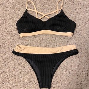 Amuse Society ribbed bikini